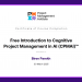 Cognitive Project Management for AI
